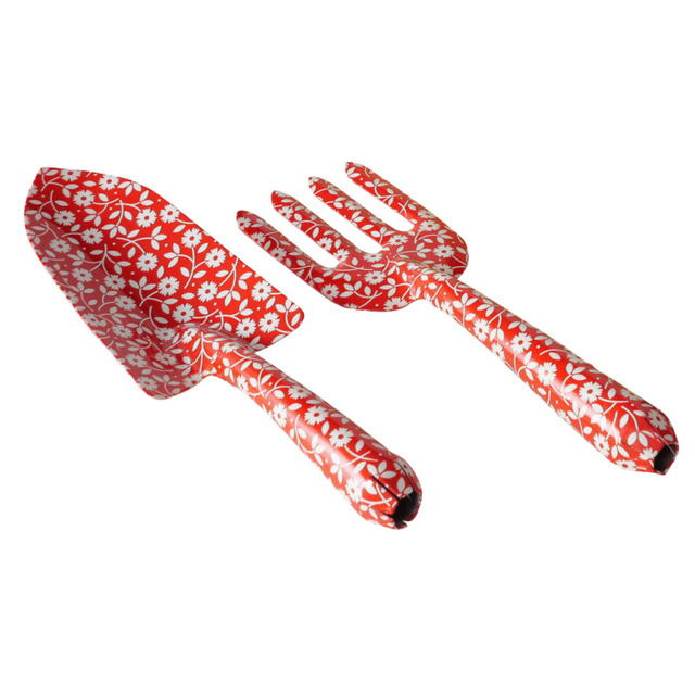 Unelte de gradina Lilly: mini-lopata si mini-furca, 2 elemente