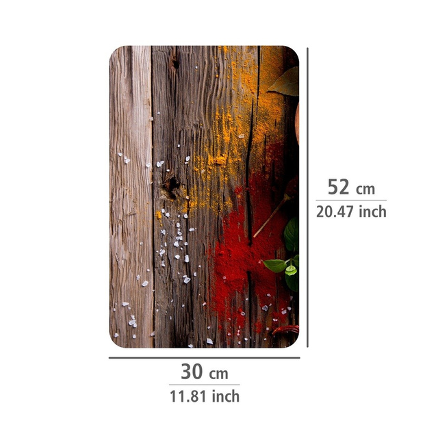 Plăci de protecție din sticlă SPICE pentru aragaz – 2 bucăți, WENKO, spice