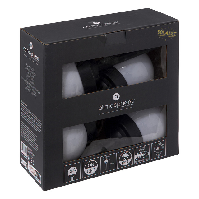 Lampi solare de gradina, 4 buc.