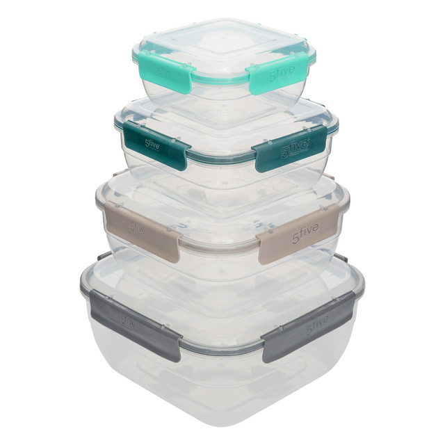 Set de cutii pătrate Neo PP Klic x4