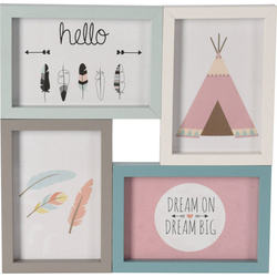 Rama foto 10 x 15 cm, MDF, colorat