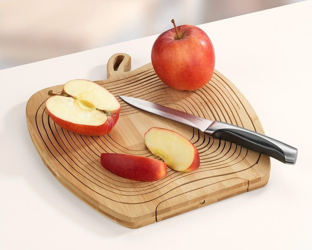 Coș pliant pentru fructe,Bambus, 30x22,5 cm