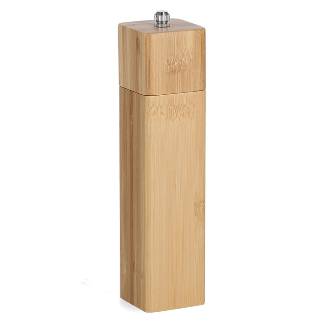 Rasnita pentru sare si piper, bambus, 21,7 cm