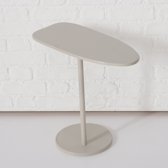 Masuta laterala metalica PLUTO, inaltime 51,5 cm