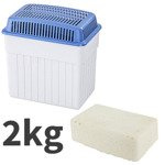 Absorbant de umiditate, dezumidificator + cartuș 2 kg, WENKO