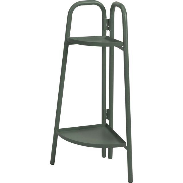 Coltar metalic de flori, 2 niveluri, 70 cm