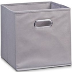 Organizator pentru diverse, Zeller, 32x32x32 cm, Tesatura, Gri