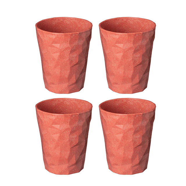 Pahare din plastic reutilizabile CLUB S 2.0, 250 ml, 4 bucati, KOZIOL