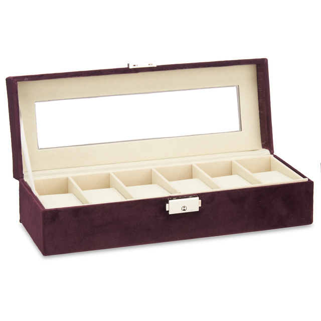 Cutie pentru bijuterii VELVET, 11,5 x 16,2 x 6 cm