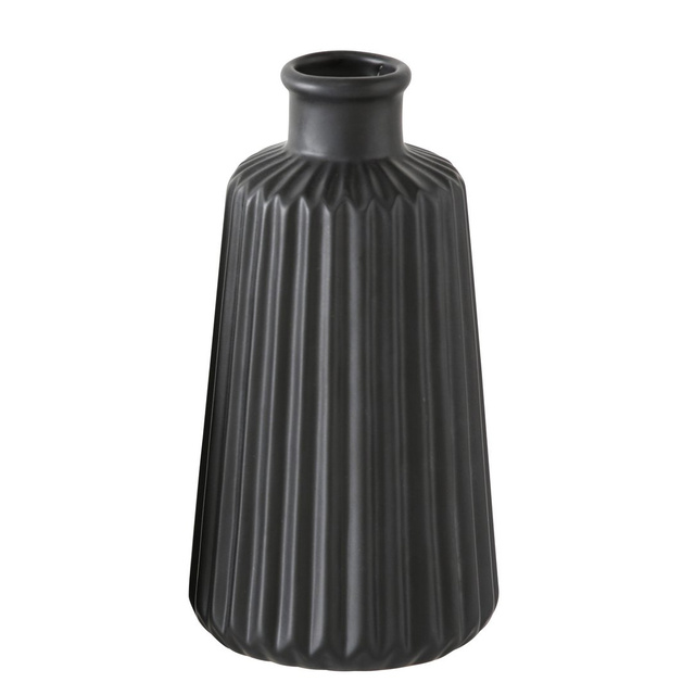 Vaza decorativa din ceramica cu dungi ESKO