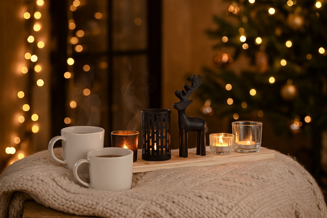 Set de suporturi pentru lumânări tealight, 6 bucăți