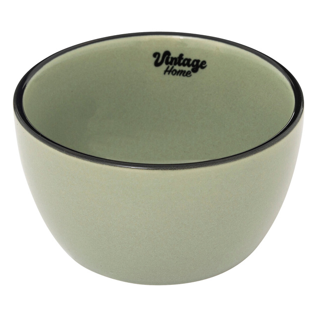 Set de 4 boluri pentru sosuri BE VINTAGE, si placa din bambus