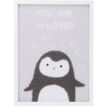 Placă înramată cu un mesaj adorabil pentru camera copilului, 30 x 40 cm