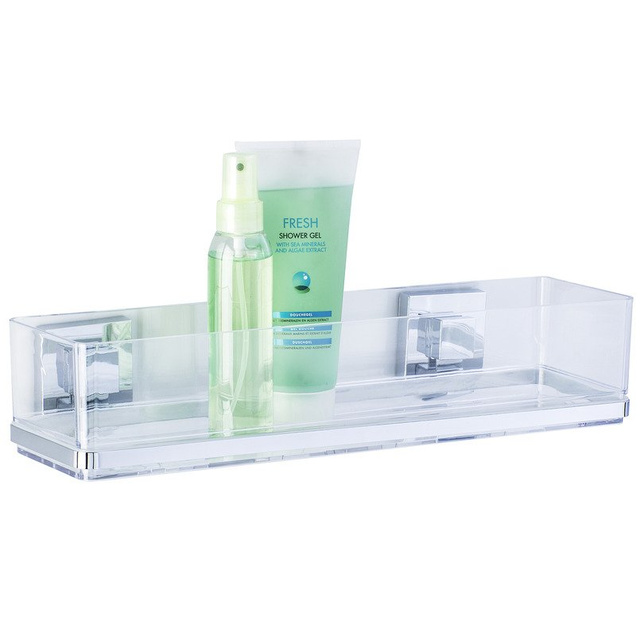 Raft de baie dreptunghiular QUADRO, Vacuum-Loc, pentru duș, WENKO