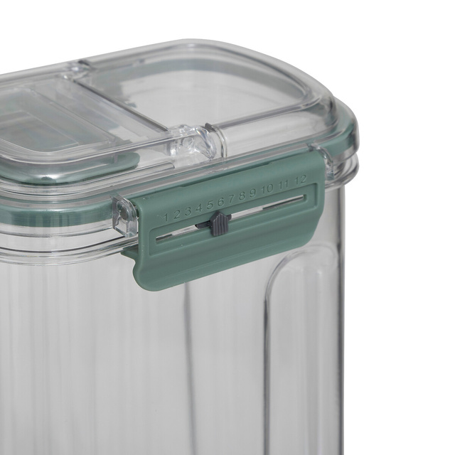 Cutie dreptunghiulară dublă Neo PET 1,6L