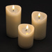 Lumânări decorative LED Ø 7 cm, 3 buc.