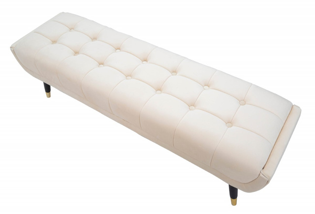 Banca pentru hol, matlasată, 141 x 41 cm