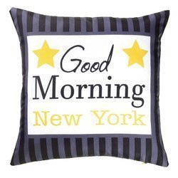 Fată de pernă cu imprimeu MORNING, 40 x 40 cm