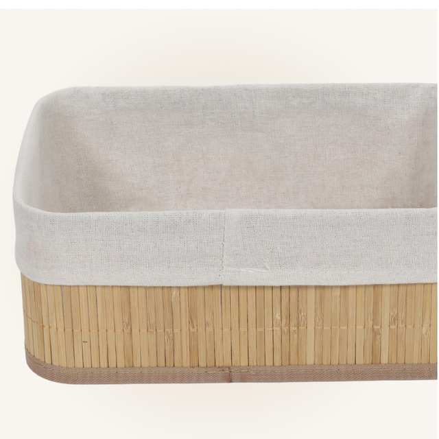 Set de coșuri din bambus pentru depozitare VINNO