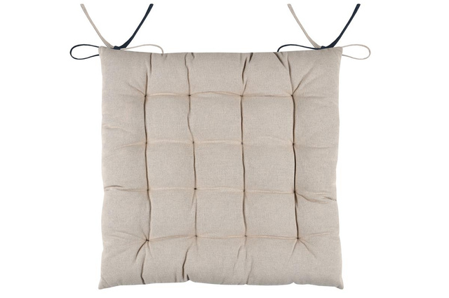 Perna pentru scaun cu legături DUO, 100% bumbac, 40 x 40 cm