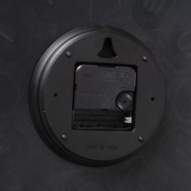 Ceas loft Tempo, 30 cm, negru