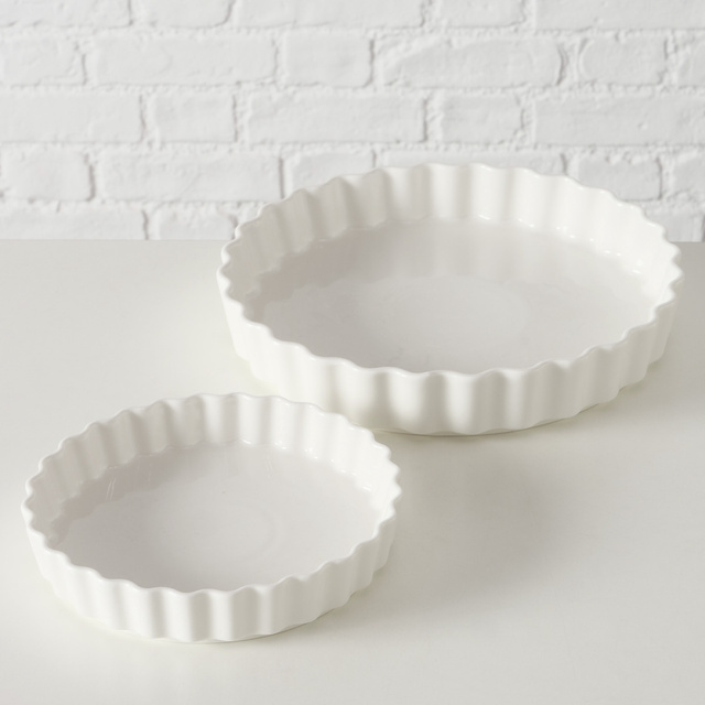 Forme din ceramica pentru tarta JOSY, 2 buc.