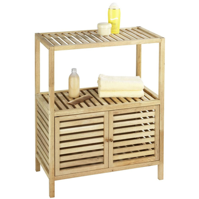 Comodă pentru baie NORVEGIA, culoare bambus natural, Wenko
