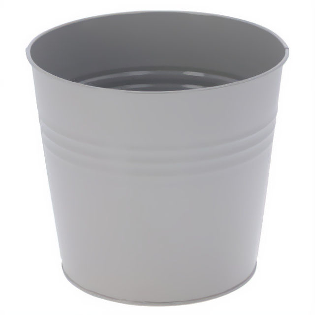 Capac pentru ghivece din zinc, 13 x 11 cm