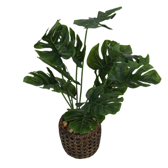 Plantă artificială MONSTERA, 37 cm