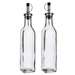 Set 2 sticle cu dozator pentru ulei de masline si otet, 300 ml