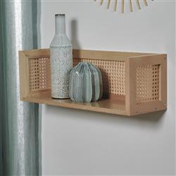 Raft decorativ Kali, impletitura vieneza, 60 x 20 x 20 cm