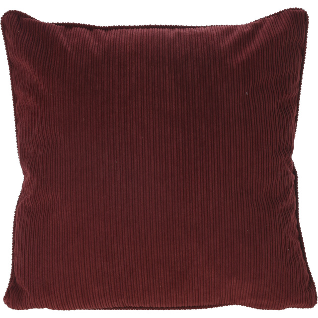 Pernă decorativă din catifea cu margine, 40 x 40 cm