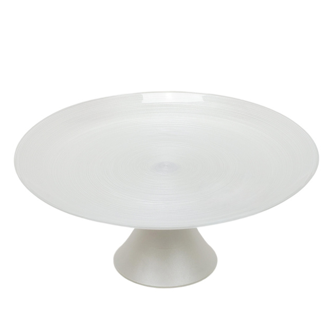 Suport modern pentru tort din sticlă, Ø 28 cm
