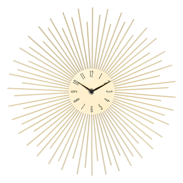 Ceas metalic Soare Solene diametru 36 cm