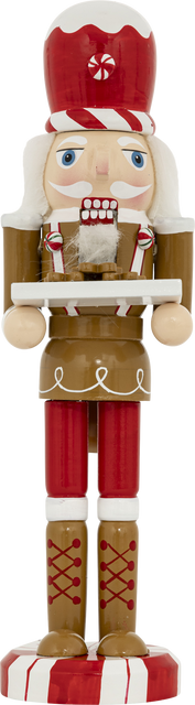 Figurina cu motiv turta dulce spargator de nuci, 25 cm