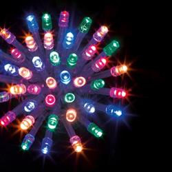 Sirag luminos pentru exterior, multicolor, 300 de led-uri