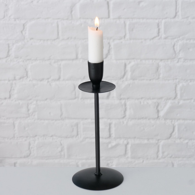 Set sfeșnice metalice, CHESIL, 20, 26 și 30 cm