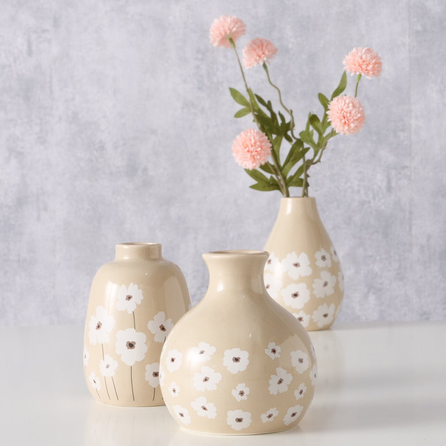 Vaza ceramica cu flori CANEA