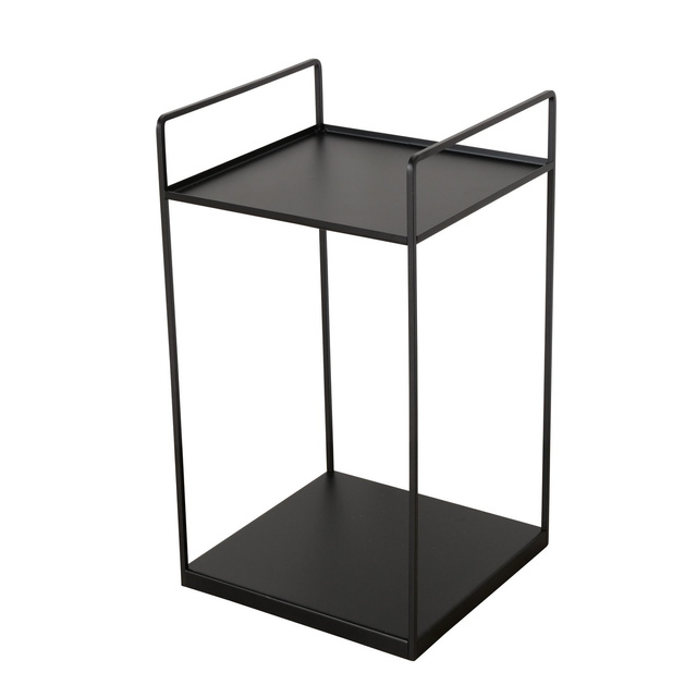 Set 2 măsuțe de cafea loft Como, negru