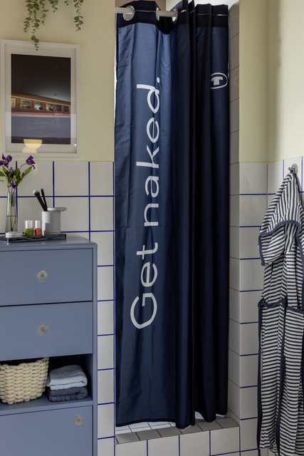 Perdea de duș din poliester TOM TAILOR