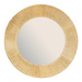 Oglinda rotunda Milda in cadru metalic auriu, Ø 90 cm