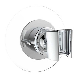 Suport pentru cap de dus, fara gaurire, Ø 8 cm, WENKO