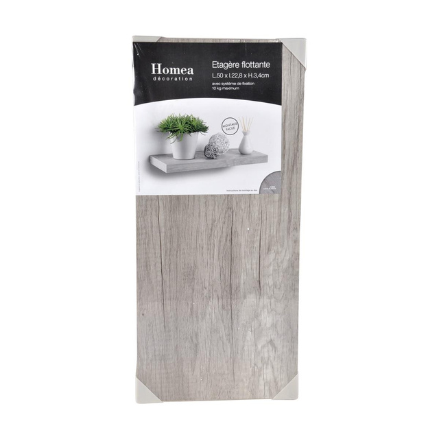 Raft de perete din MDF, lungime 50 cm