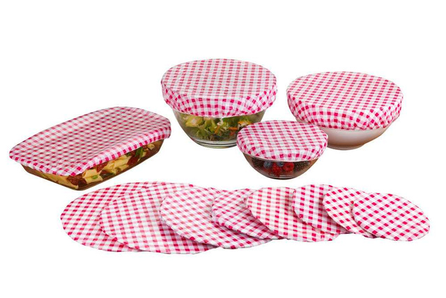 Set de huse pentru recipiente cu alimente CLASSIC, 12 bucăți