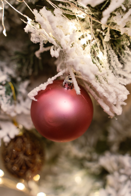 Set globuri cu stea, 18 bucati