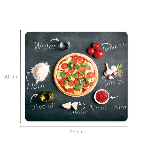 Plita de protectie din sticla securizata, PIZZA