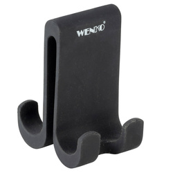 Cuier dublu din silicon pentru cabina de dus VERNA DUO, WENKO