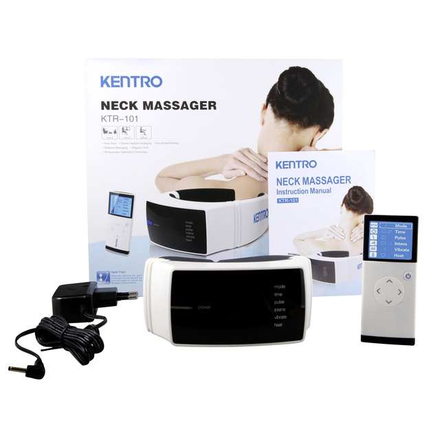 Aparat de masaj al gatului, cu masaj impuls 2E