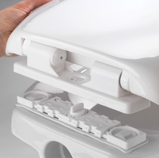 Toaletă pentru copii și adulți FAMILY - Thermoplast, cu închidere lentă, WENKO