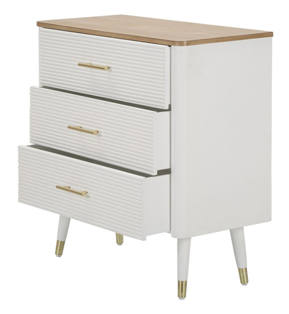Comoda cu detalii aurii, 3 sertare